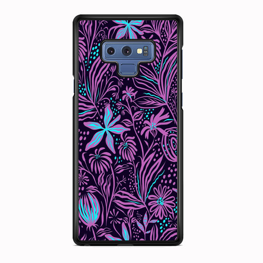 Flowers Purple Art Samsung Galaxy Note 9 Case
