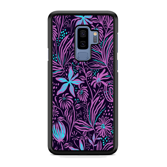 Flowers Purple Art Samsung Galaxy S9 Plus Case