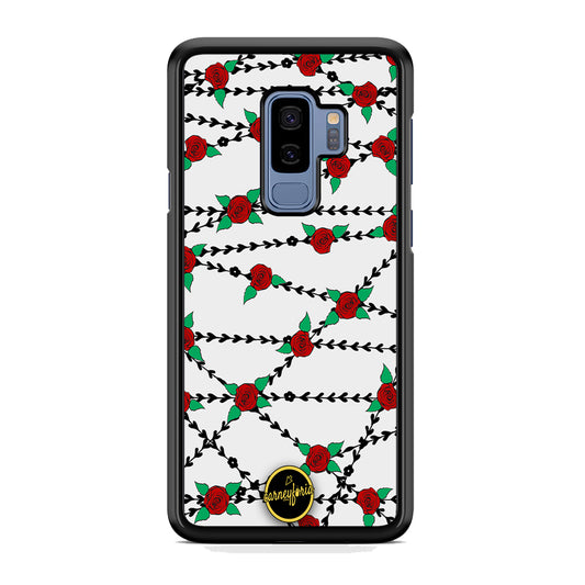 Flowers Rose Chain Plant Carneyforia Samsung Galaxy S9 Plus Case