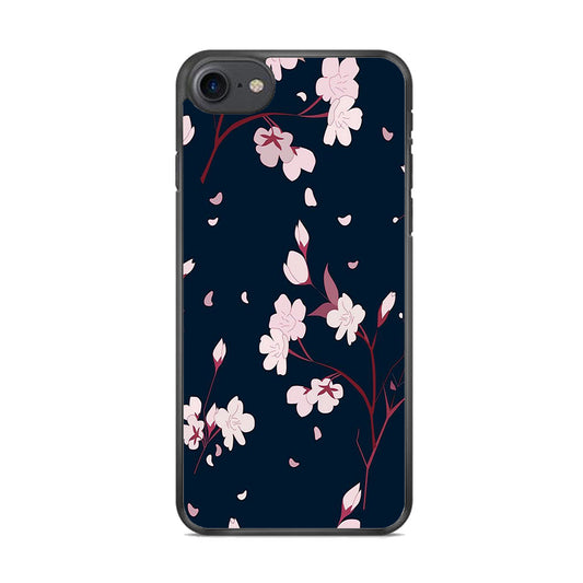Flowers Sakura Leaf Fall iPhone 8 Case