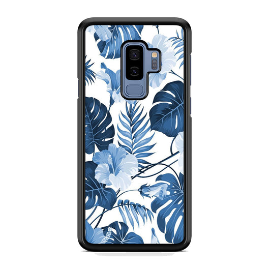 Flowers Sky Blue Hibiscus Samsung Galaxy S9 Plus Case