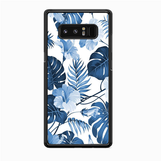 Flowers Sky Blue Hibiscus Samsung Galaxy Note 8 Case