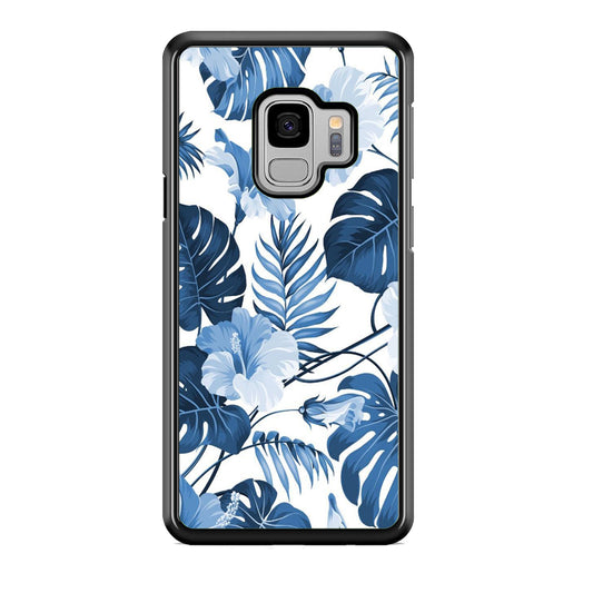 Flowers Sky Blue Hibiscus Samsung Galaxy S9 Case