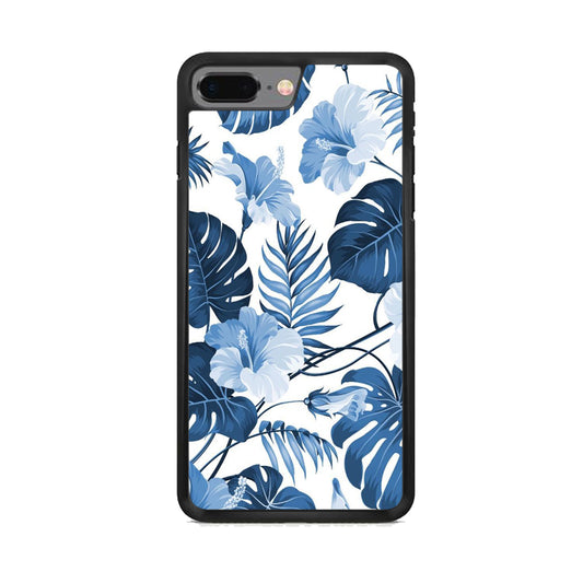 Flowers Sky Blue Hibiscus iPhone 7 Plus Case