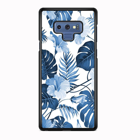 Flowers Sky Blue Hibiscus Samsung Galaxy Note 9 Case