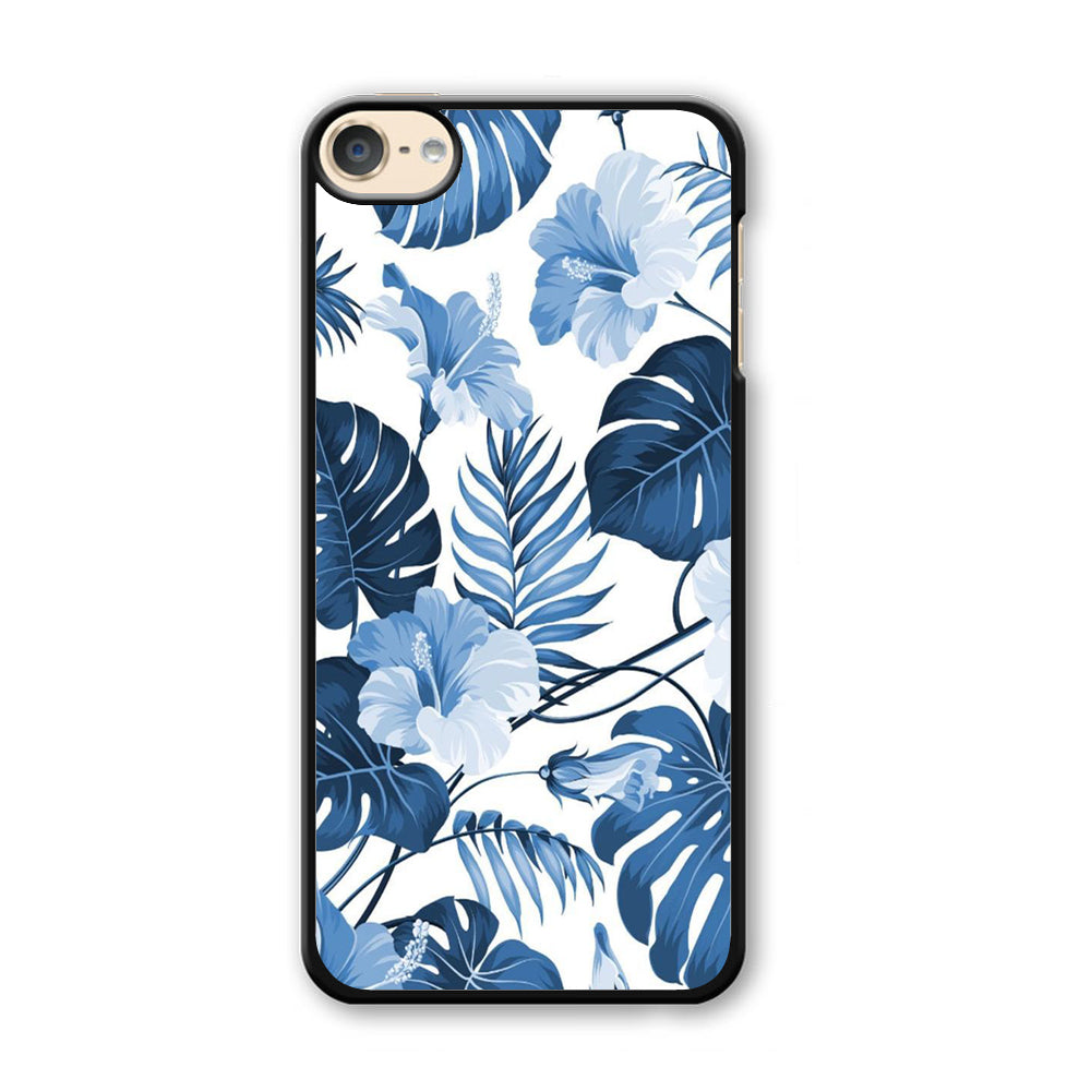 Flowers Sky Blue Hibiscus iPod Touch 6 Case
