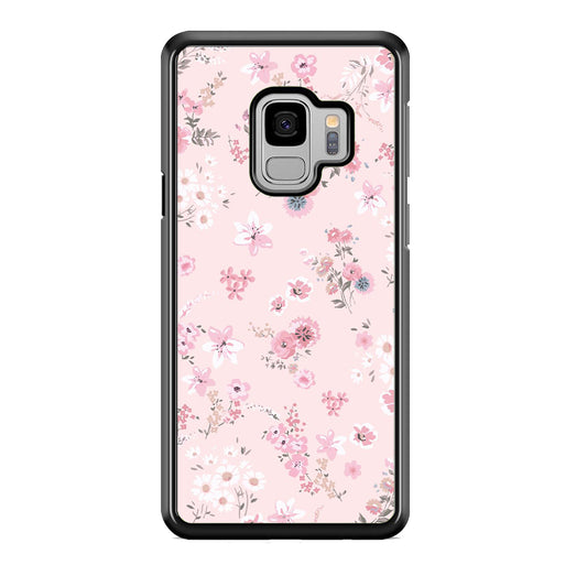 Flowers Soft Pink Samsung Galaxy S9 Case