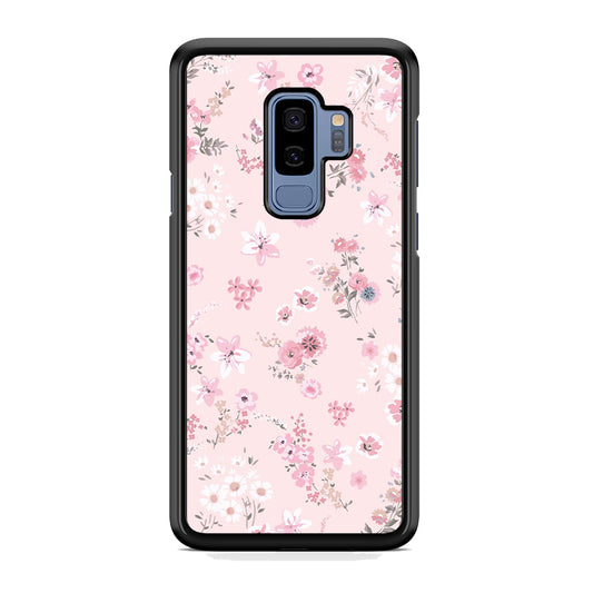 Flowers Soft Pink Samsung Galaxy S9 Plus Case