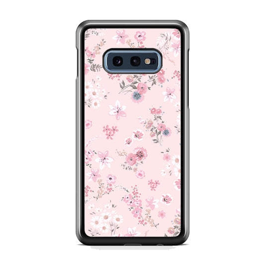 Flowers Soft Pink Samsung Galaxy S10E Case