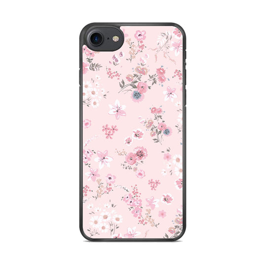 Flowers Soft Pink iPhone 8 Case