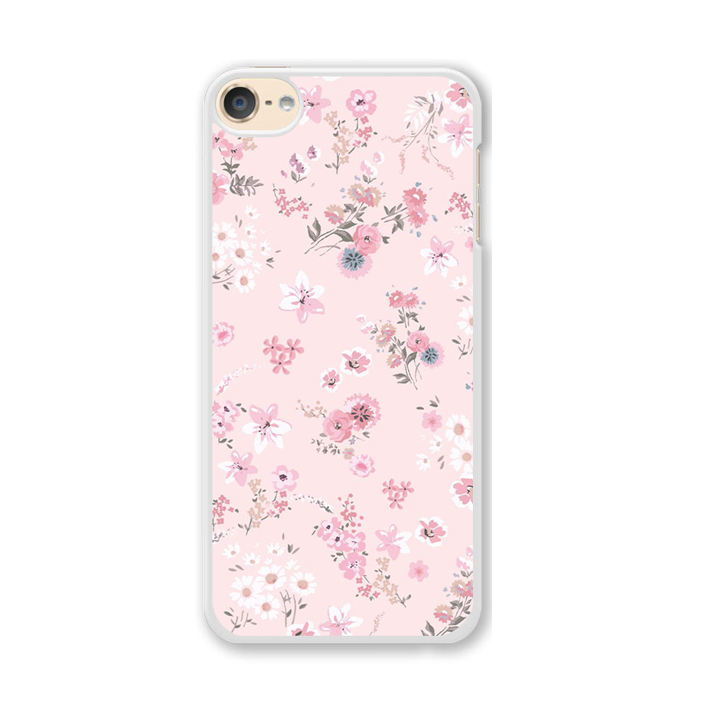 Flowers Soft Pink iPod Touch 6 Case