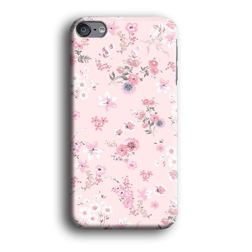 Flowers Soft Pink iPod Touch 6 Case