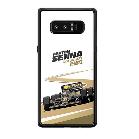 Formula 1 Ayrton Senna Samsung Galaxy Note 8 Case