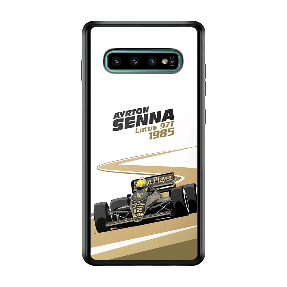 Formula 1 Ayrton Senna Samsung Galaxy S10 Plus Case