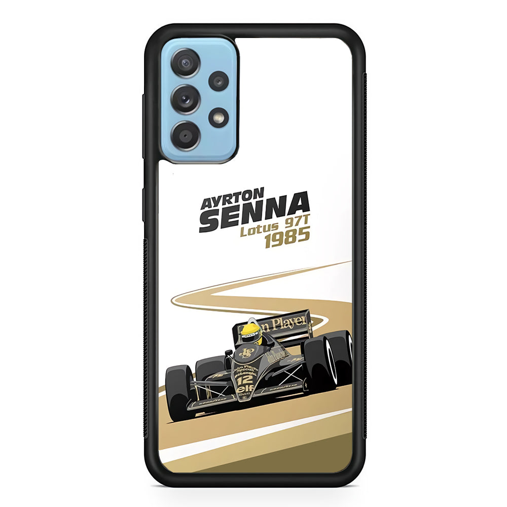 Formula 1 Ayrton Senna Samsung Galaxy A52 Case