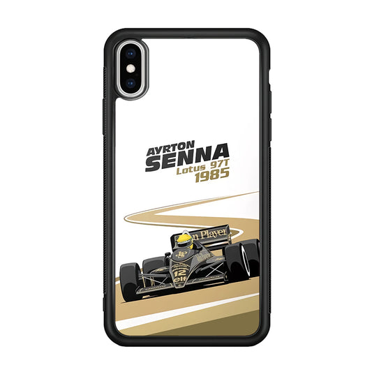 Formula 1 Ayrton Senna iPhone X Case