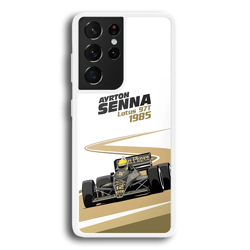 Formula 1 Ayrton Senna Samsung Galaxy S21 Ultra Case