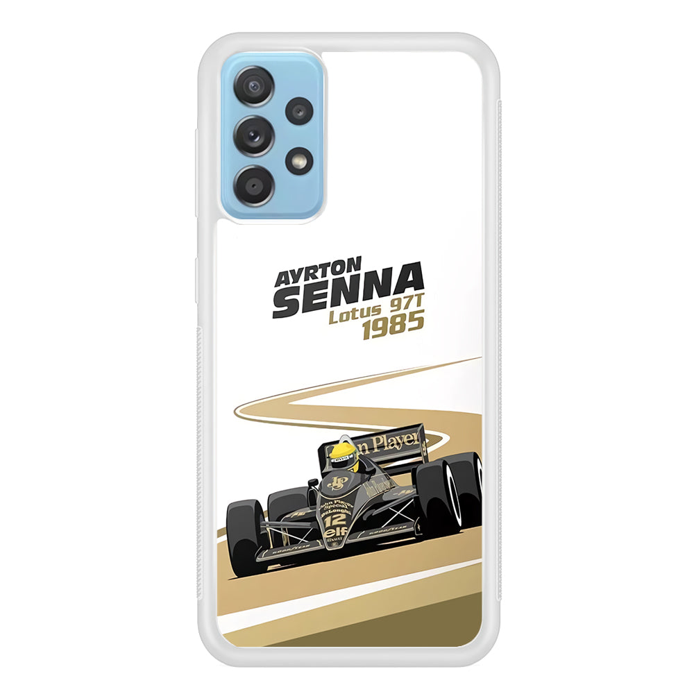 Formula 1 Ayrton Senna Samsung Galaxy A52 Case