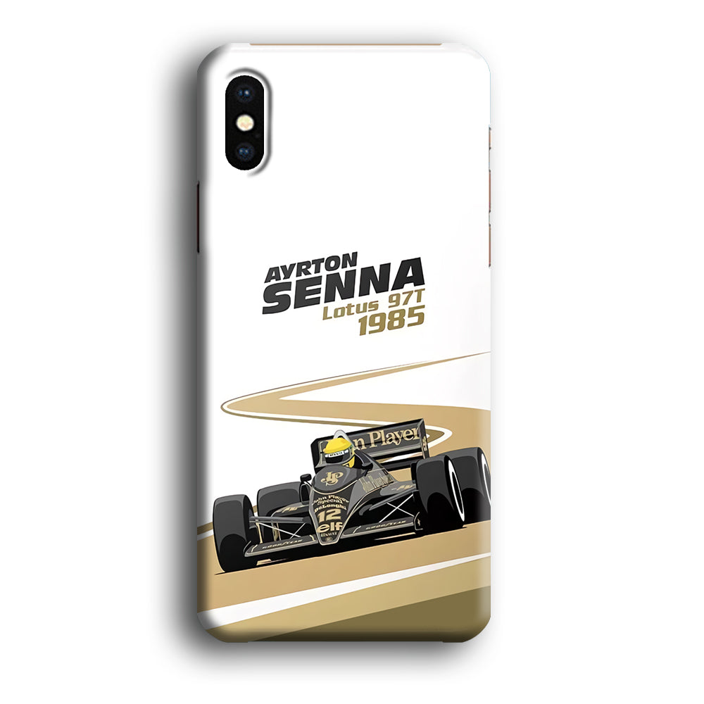 Formula 1 Ayrton Senna iPhone X Case