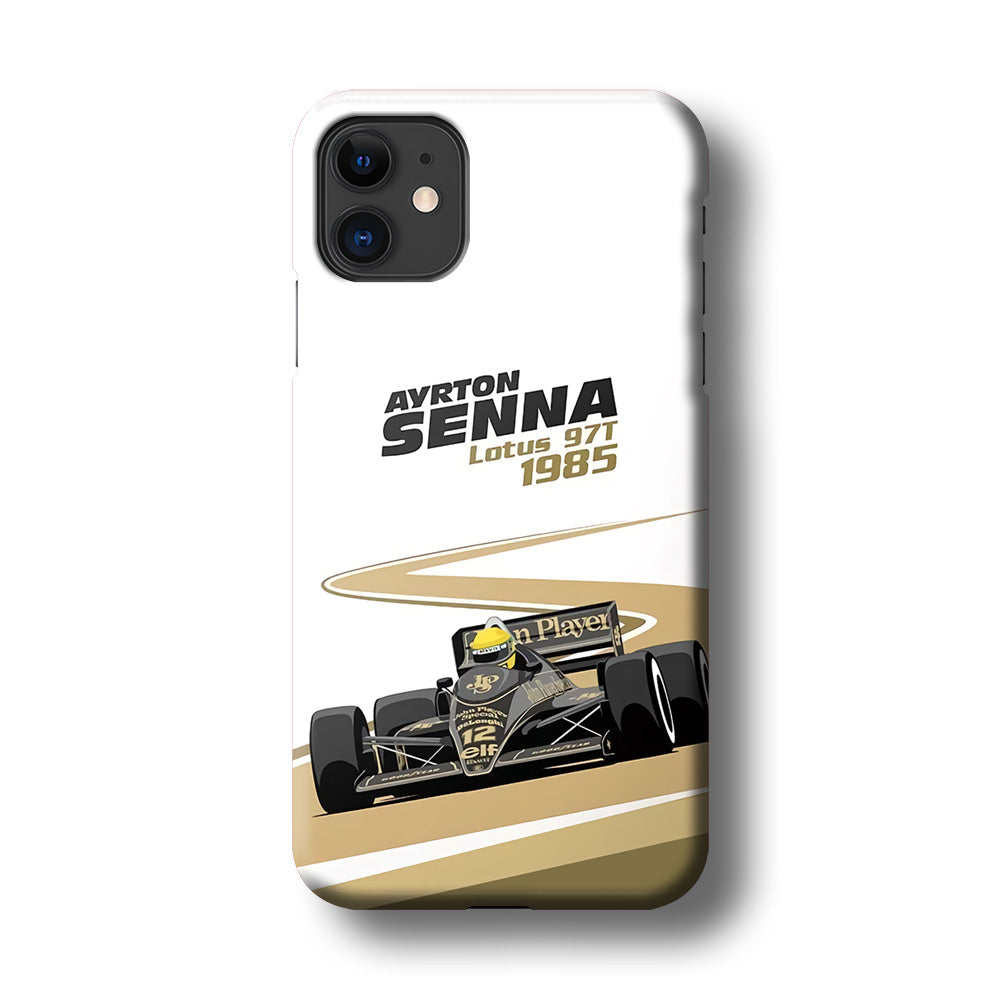 Formula 1 Ayrton Senna iPhone 11 Case