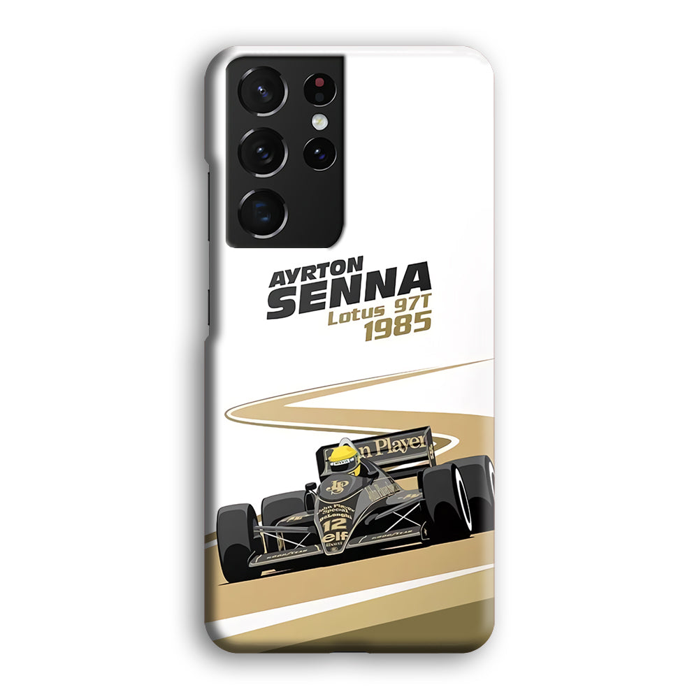 Formula 1 Ayrton Senna Samsung Galaxy S21 Ultra Case