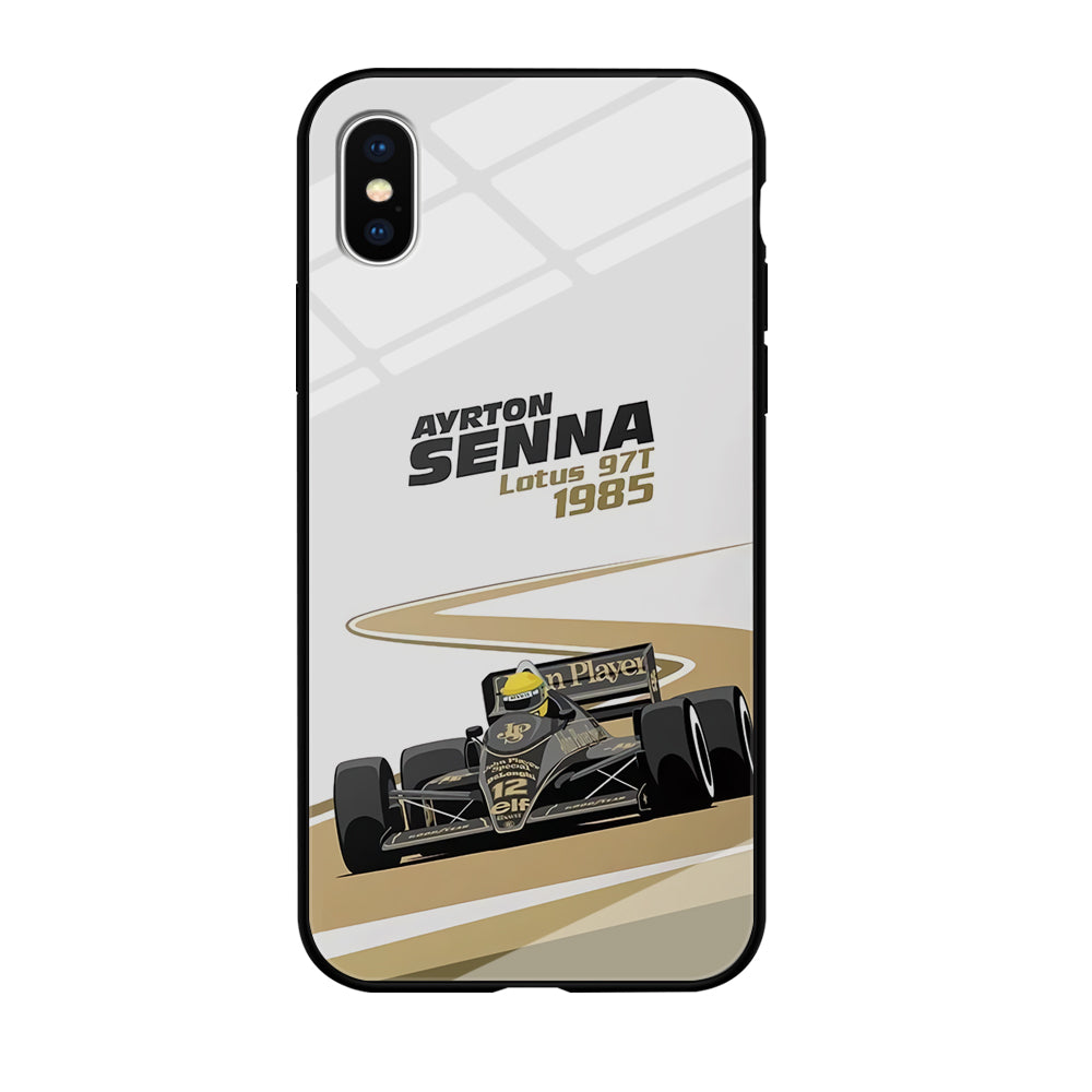 Formula 1 Ayrton Senna iPhone X Case