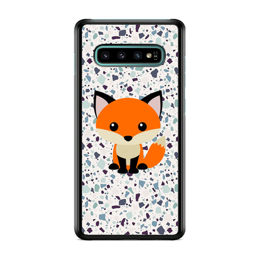 Fox Kid on Dessert Samsung Galaxy S10 Case