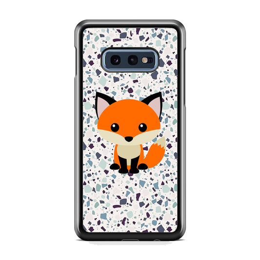 Fox Kid on Dessert Samsung Galaxy S10E Case