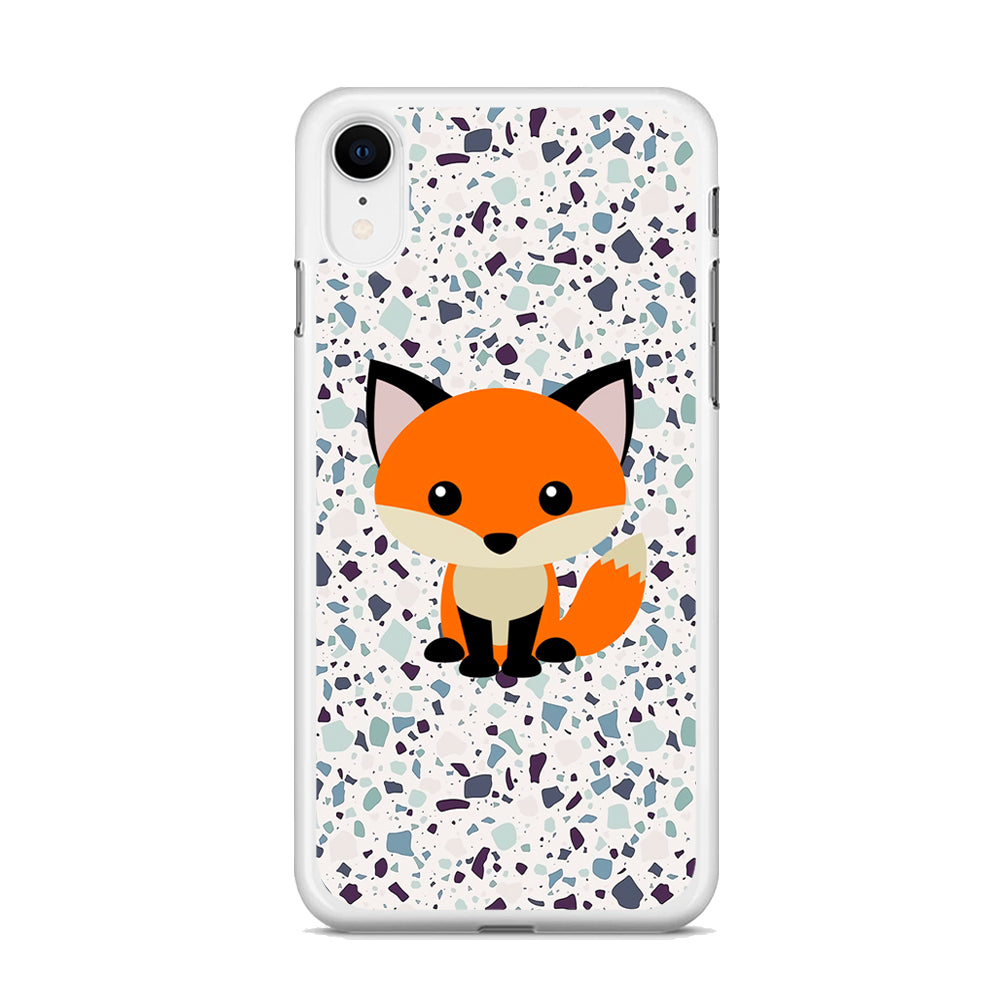 Fox Kid on Dessert iPhone XR Case