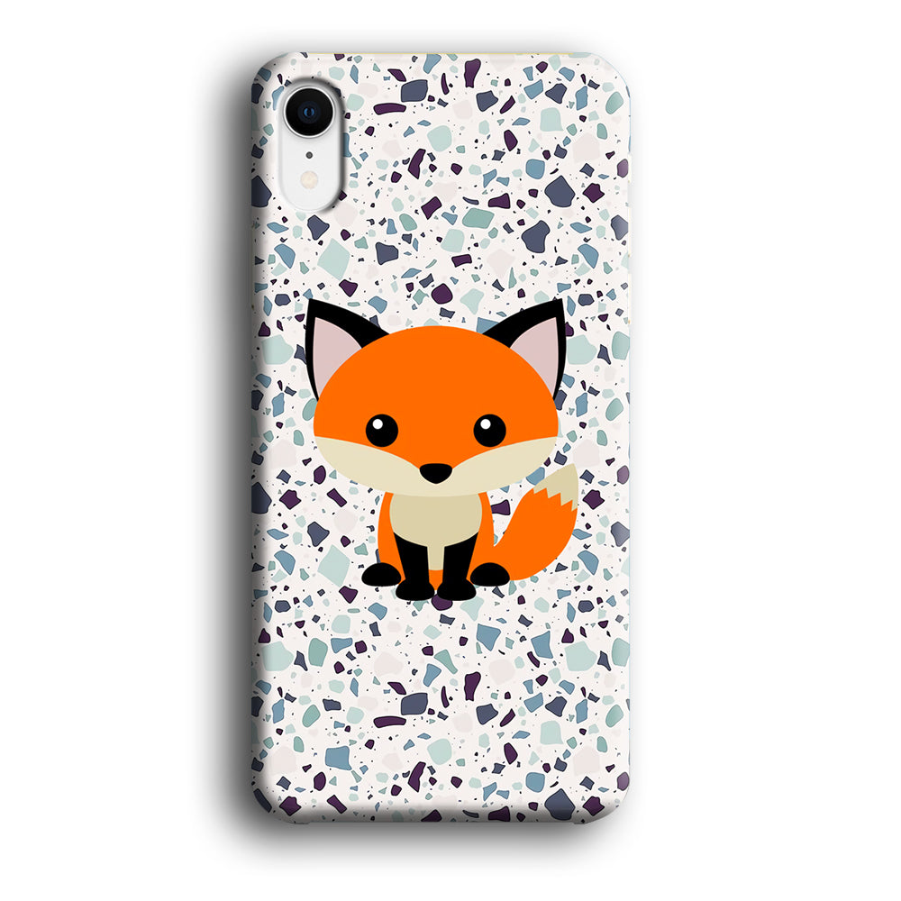 Fox Kid on Dessert iPhone XR Case