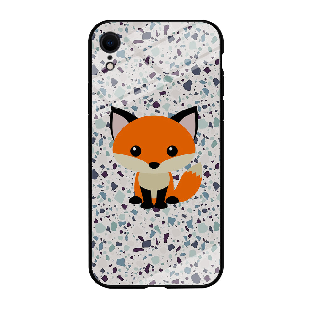 Fox Kid on Dessert iPhone XR Case