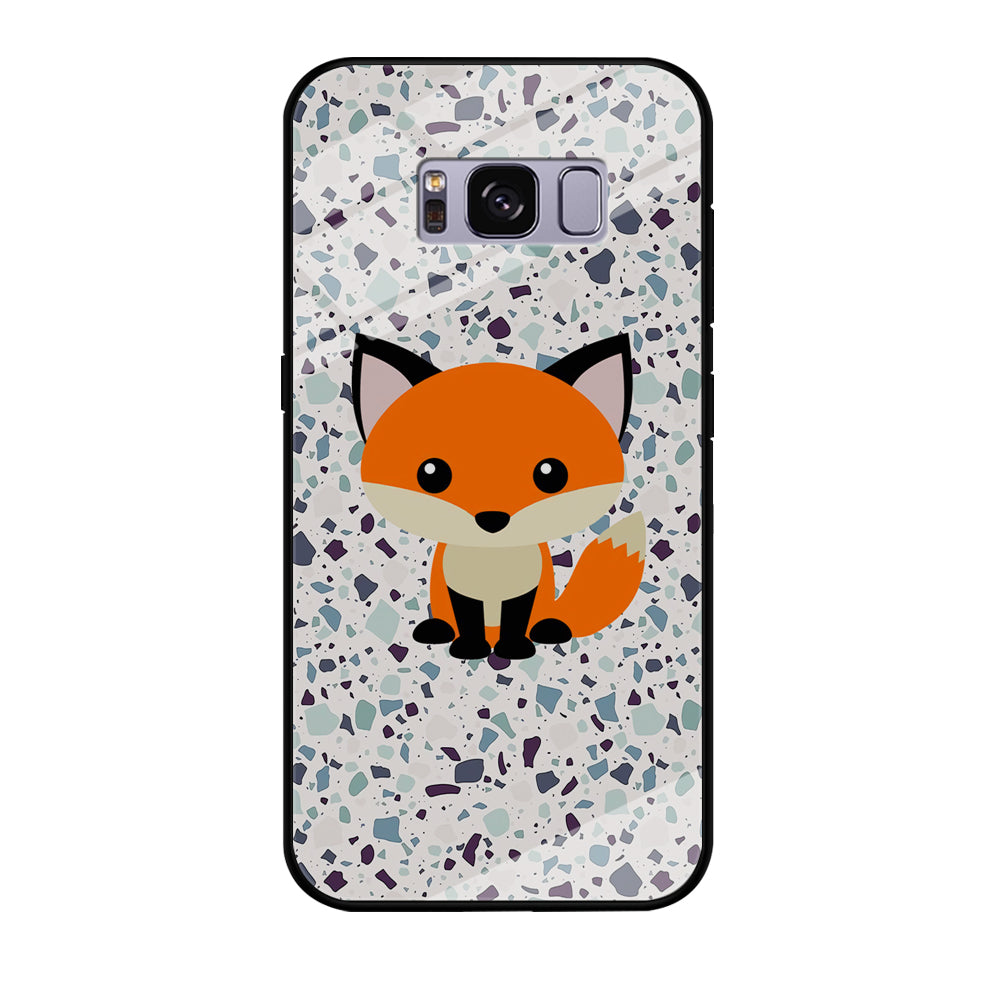 Fox Kid on Dessert Samsung Galaxy S8 Plus Case Tempered Glass Case