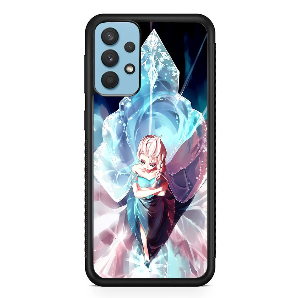 Frozen Diamond of Snow Samsung Galaxy A32 Case