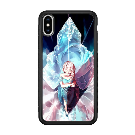 Frozen Diamond of Snow iPhone XS Case