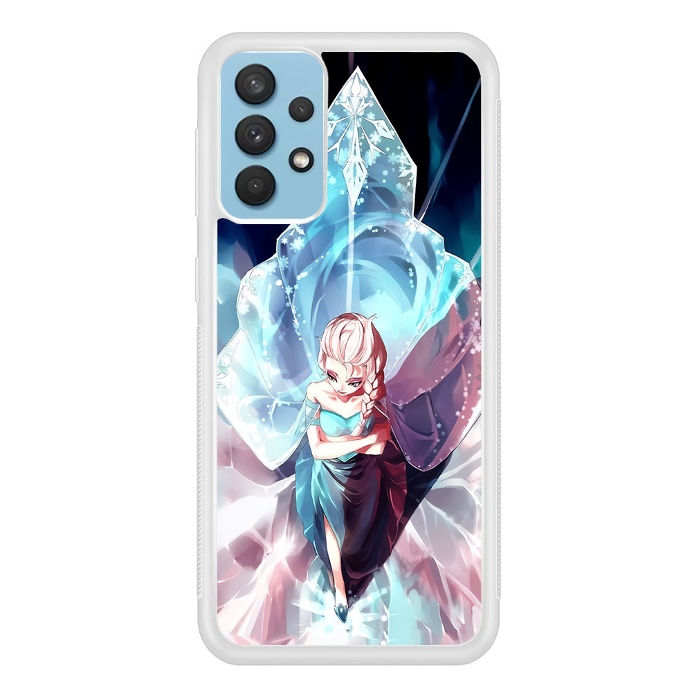 Frozen Diamond of Snow Samsung Galaxy A32 Case