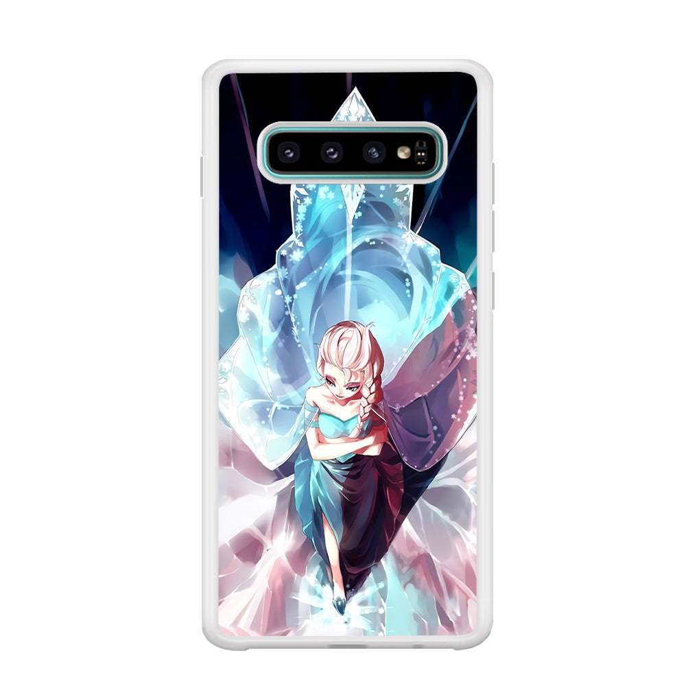 Frozen Diamond of Snow Samsung Galaxy S10 Case