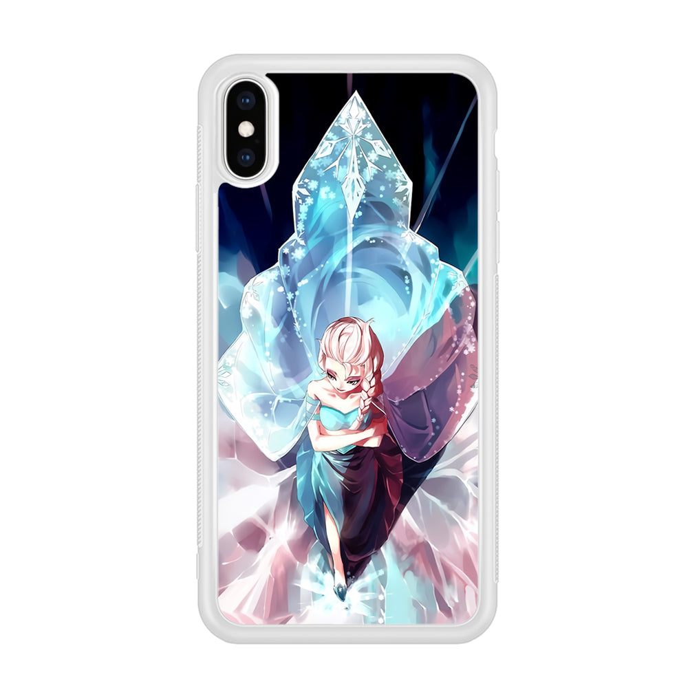 Frozen Diamond of Snow iPhone X Case