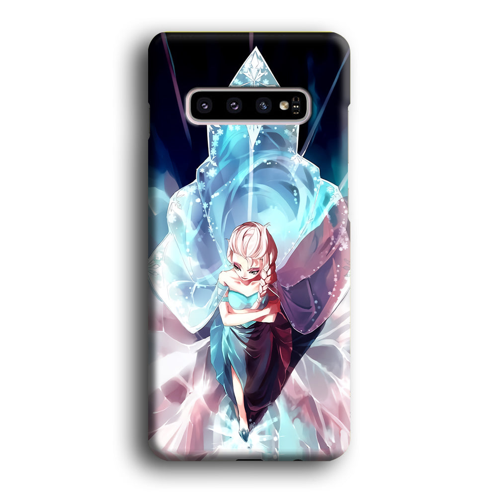 Frozen Diamond of Snow Samsung Galaxy S10 Case