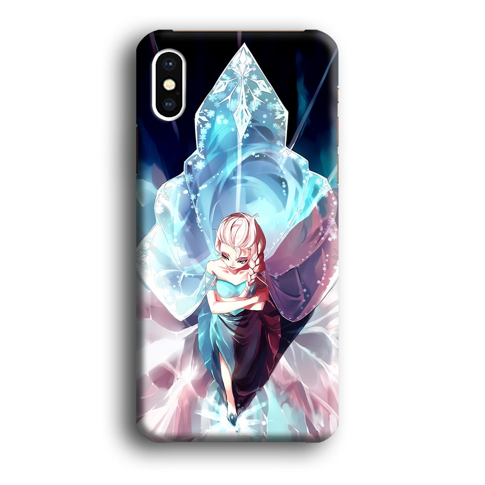 Frozen Diamond of Snow iPhone X Case