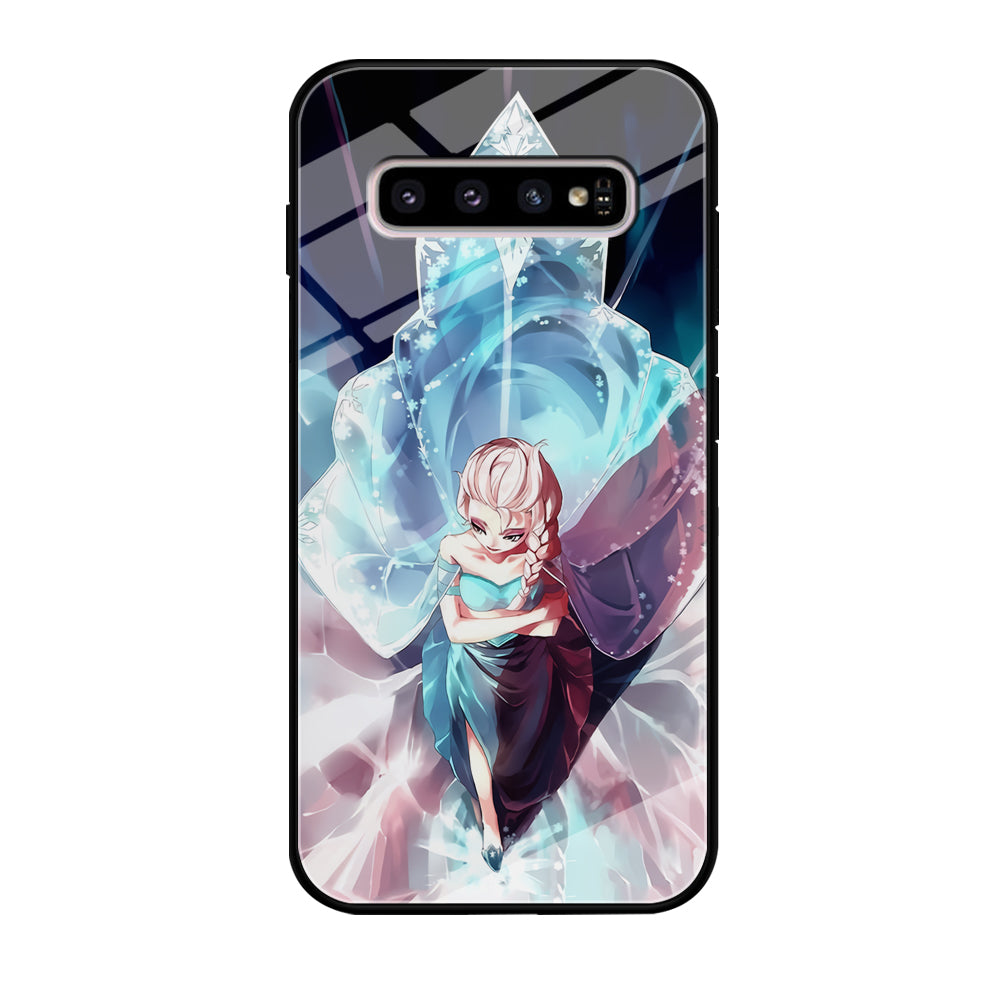 Frozen Diamond of Snow Samsung Galaxy S10 Case