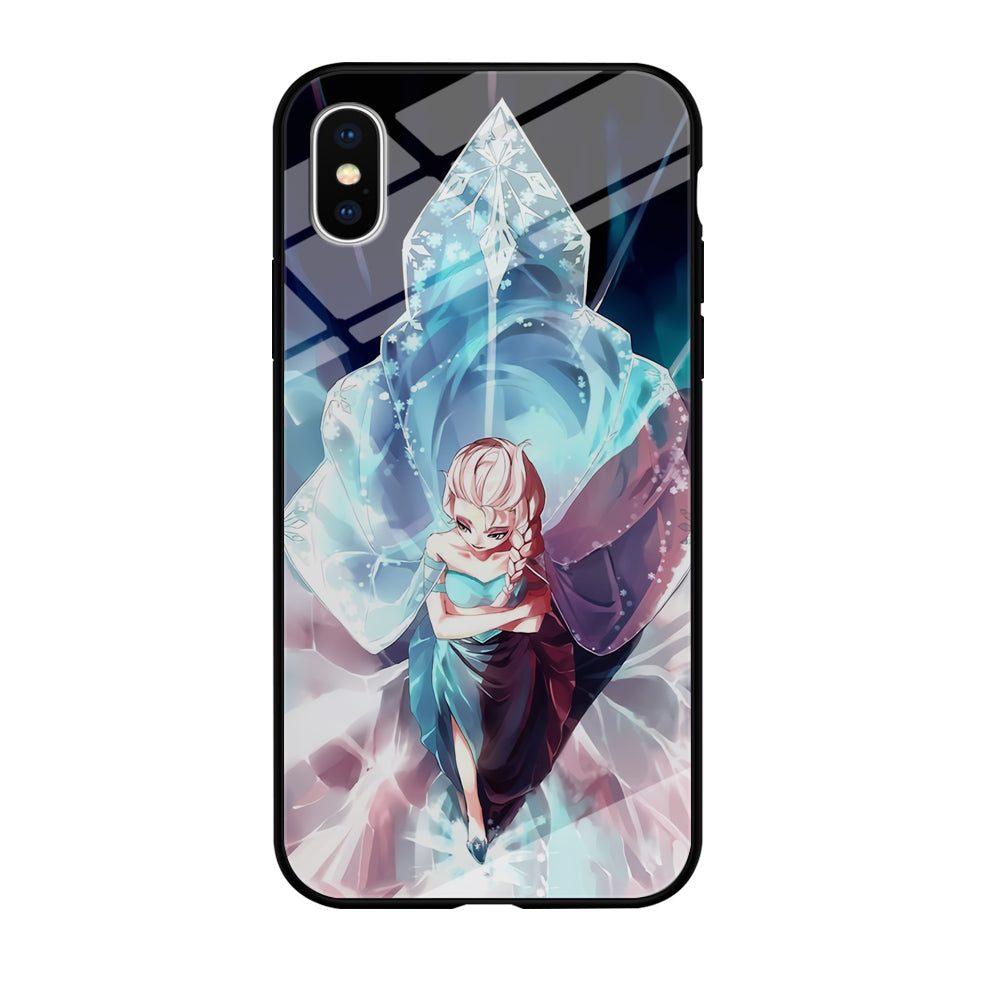 Frozen Diamond of Snow iPhone X Case