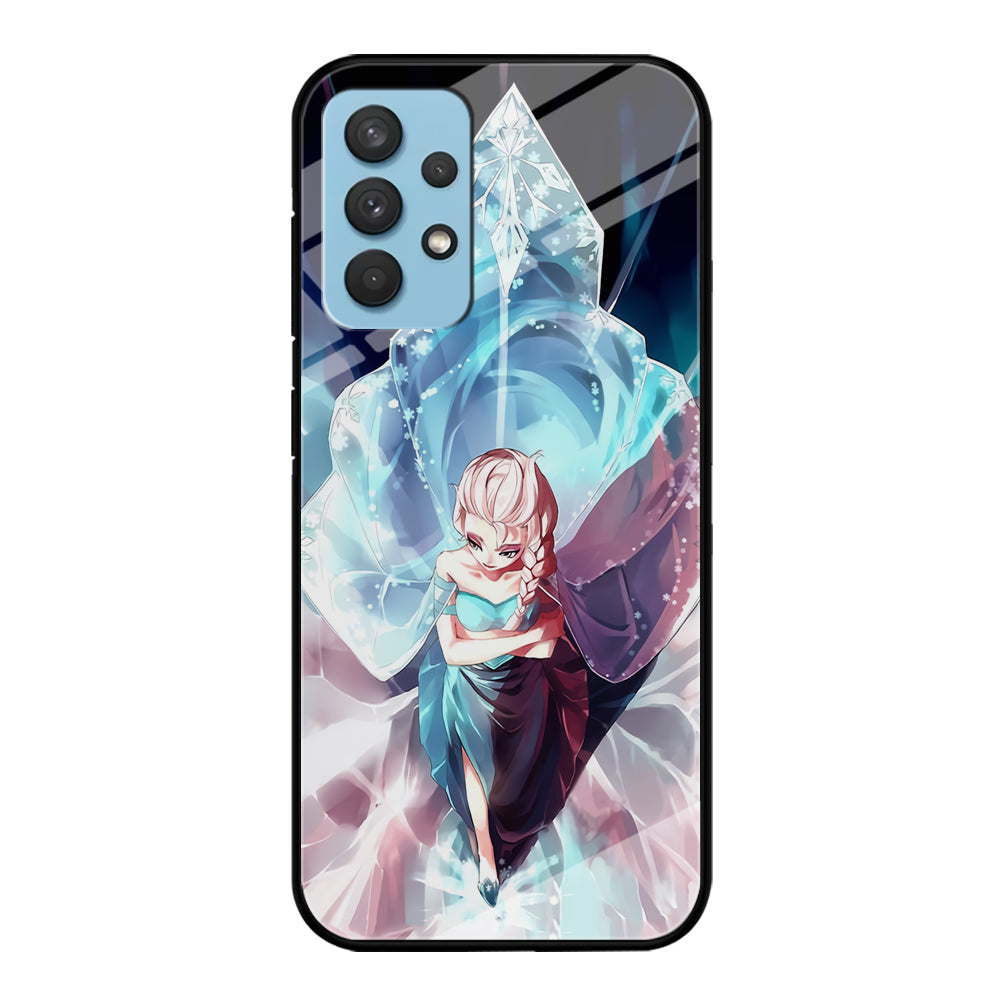 Frozen Diamond of Snow Samsung Galaxy A32 Case