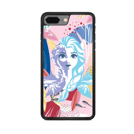Frozen Face Shadow of Princess iPhone 7 Plus Case