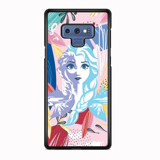 Frozen Face Shadow of Princess Samsung Galaxy Note 9 Case
