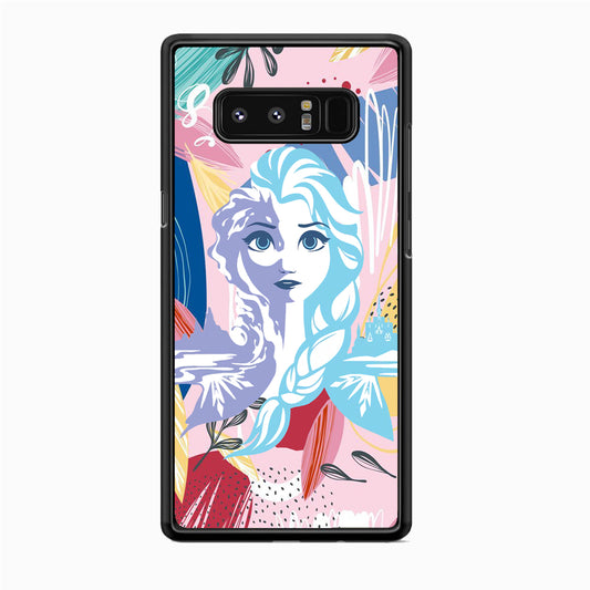 Frozen Face Shadow of Princess Samsung Galaxy Note 8 Case