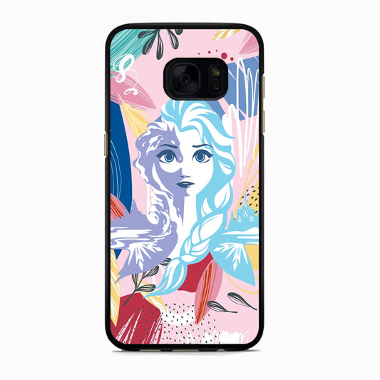 Frozen Face Shadow of Princess Samsung Galaxy S7 Edge Case