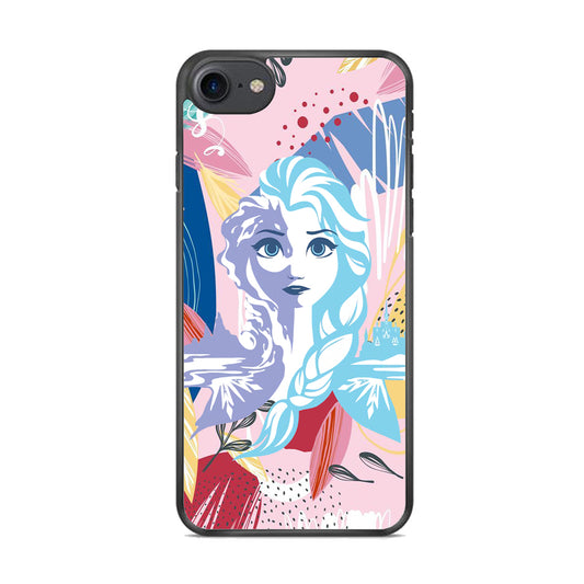 Frozen Face Shadow of Princess iPhone 7 Case