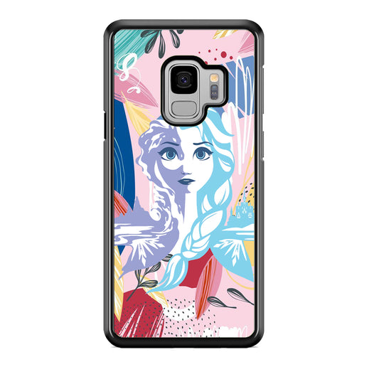 Frozen Face Shadow of Princess Samsung Galaxy S9 Case