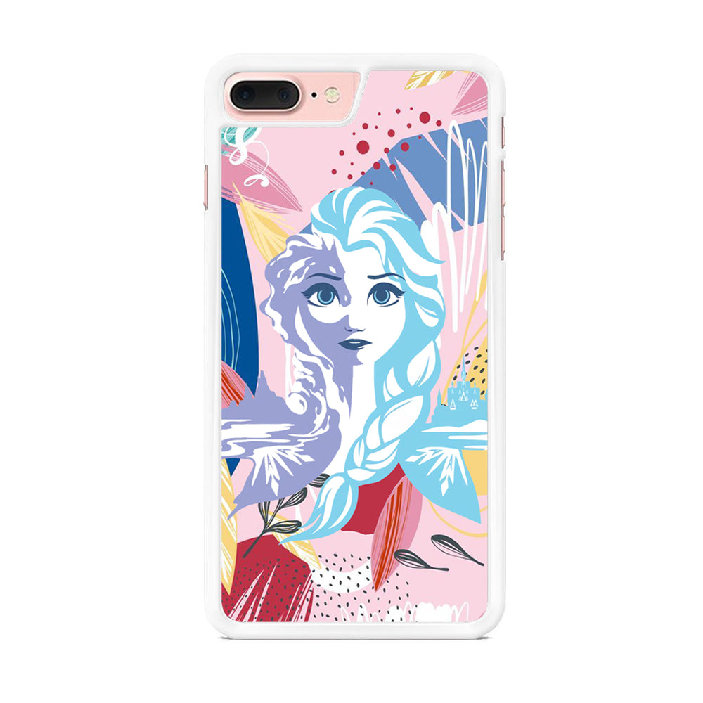 Frozen Face Shadow of Princess iPhone 7 Plus Case