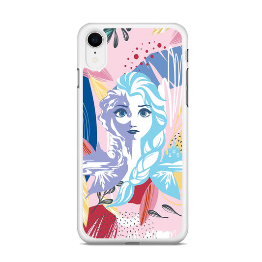 Frozen Face Shadow of Princess iPhone XR Case